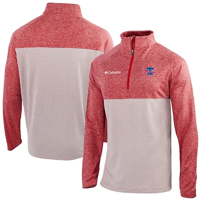 Columbia Philadelphia Phillies Omni-Wick Rockin' It Raglan Quarter-Zip Top