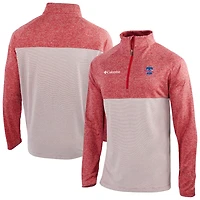 Columbia Philadelphia Phillies Omni-Wick Rockin' It Raglan Quarter-Zip Top