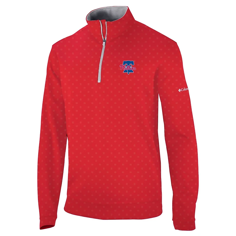 Columbia Philadelphia Phillies Wickham Hills Omni-Wick Quarter-Zip Jacket