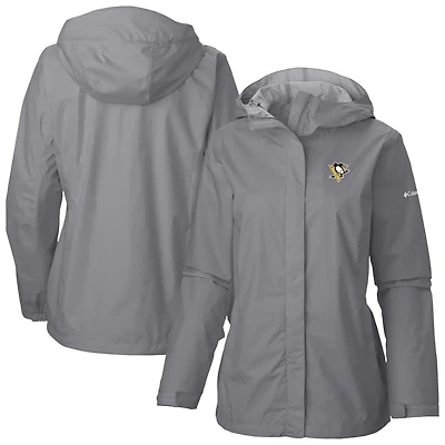 Columbia Pittsburgh Penguins Arcadia Omni-Tech Full-Zip Hooded Rain Jacket
