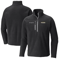 Columbia Pittsburgh Penguins Fast Trek III Raglan Half-Zip Fleece Jacket