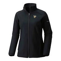 Columbia Pittsburgh Penguins Kruser Ridge III Omni-Shield Softshell Full-Zip Jacket
