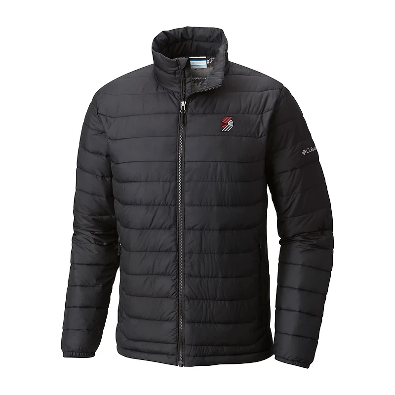 Columbia Portland Trail Blazers Powder Lite Omni-Heat Reflective Full-Zip Jacket