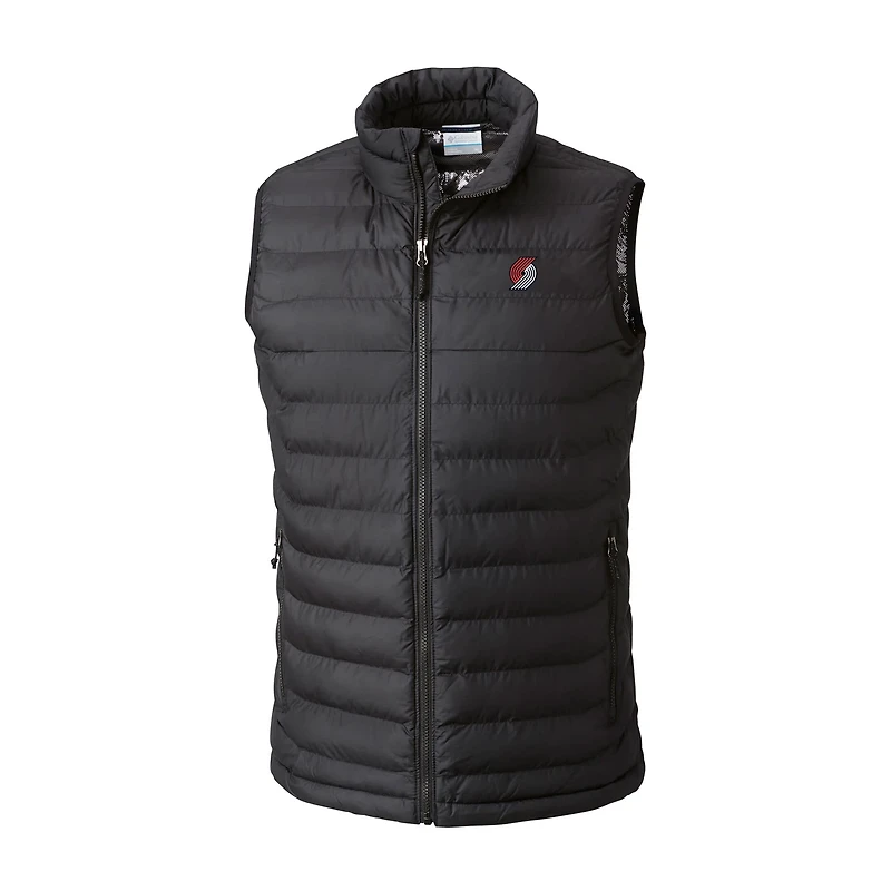 Columbia Portland Trail Blazers Powder Lite Omni-Heat Reflective Full-Zip Vest