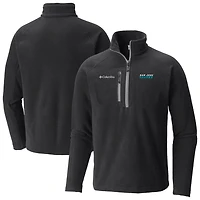Columbia San Jose Sharks Fast Trek III Raglan Half-Zip Fleece Jacket
