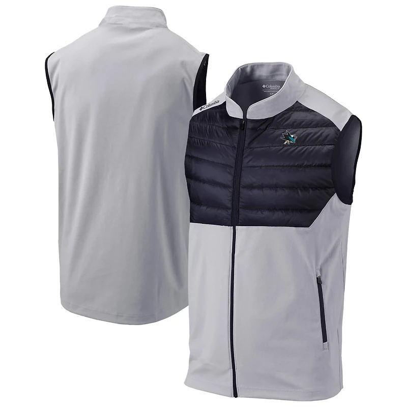 Columbia San Jose Sharks The Element Omni-Wick Full-Zip Vest