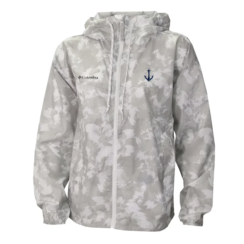 Columbia Seattle Kraken Flash Challenger Omni-Shade Full-Zip Windbreaker Jacket