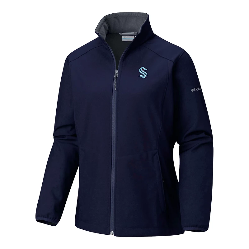 Columbia Seattle Kraken Kruser Ridge II Shoftshell Full-Zip Jacket