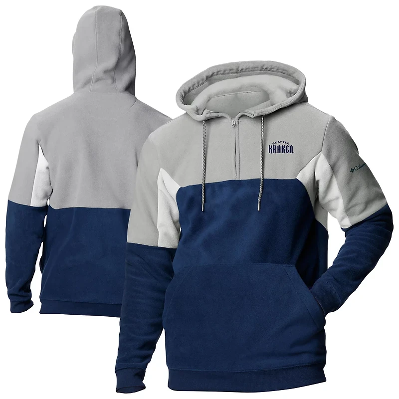 Columbia Seattle Kraken Lodge Fleece Quarter-Zip Hoodie
