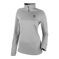 Columbia Seattle Kraken Shotgun Omni-Wick 20 Raglan Quarter-Zip Top