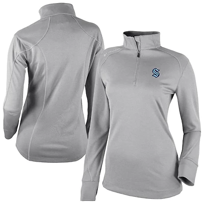Columbia Seattle Kraken Shotgun Omni-Wick 20 Raglan Quarter-Zip Top