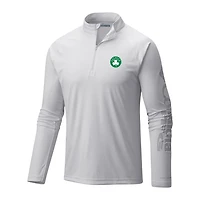 Columbia Boston Celtics Terminal Tackle Raglan Omni-Shade Quarter-Zip Jacket