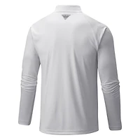 Columbia Sportswear Men's Cleveland Cavaliers Terminal Tackle Raglan Omni-Shade 1/4 Zip Jacket