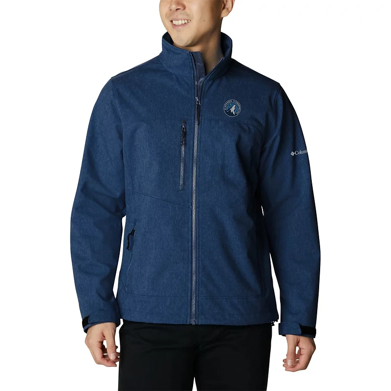 Columbia Sportswear Men’s Minnesota Timberwolves Ascender II Full-Zip Jacket