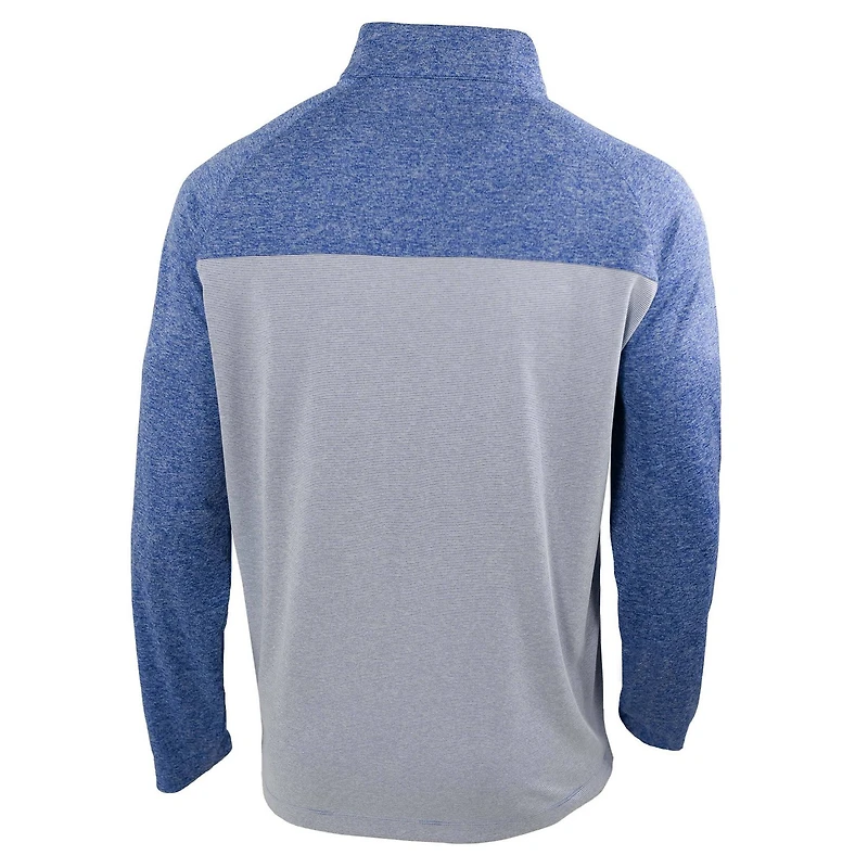 Columbia Sportswear Men’s Oklahoma City Thunder 2025 NBA Finals Champions Rockin' It Raglan Omni-Wick 1/4-Zip Pullover