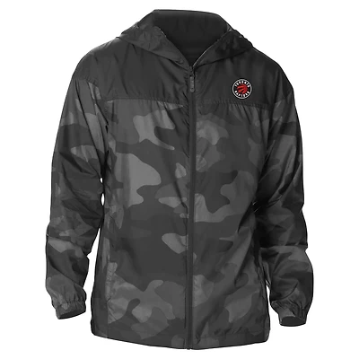 Columbia Sportswear Men's Toronto Raptors Camo Flash Challenger Windbreaker Full Zip Jacket