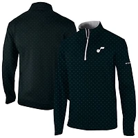 Columbia Sportswear Men's Utah Jazz Wickham Hills Omni-Wick 1/4-Zip Jacket