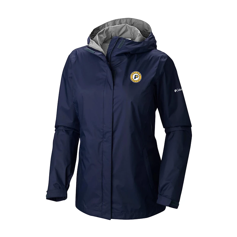 Columbia Sportswear Women's Indiana Pacers Arcadia Full-Zip Rain Jacket