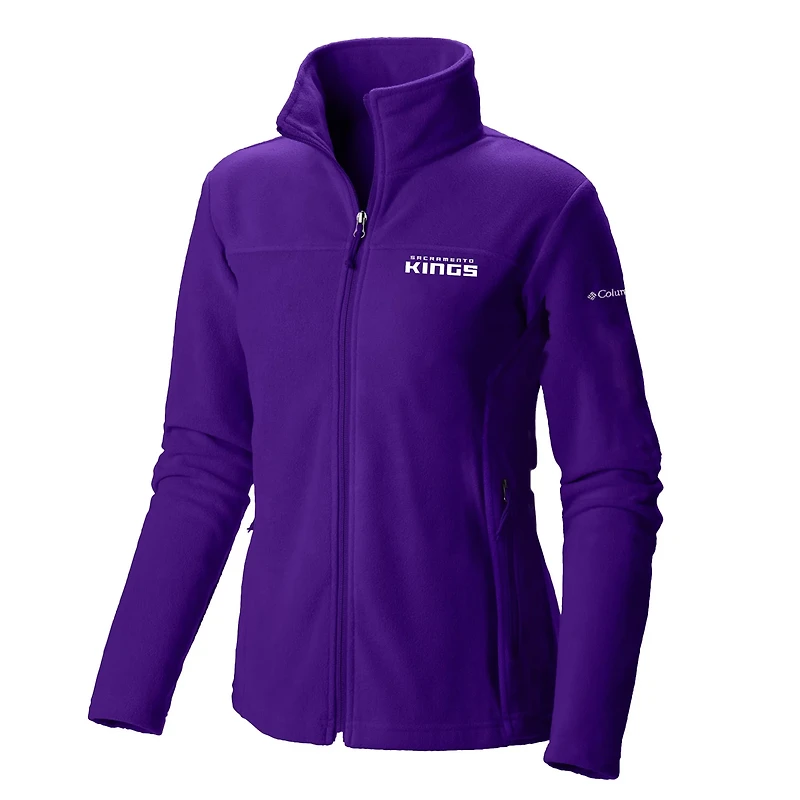 Columbia Sportswear Women's Sacramento Kings Give & Go II Fleece Full Zip Jacket