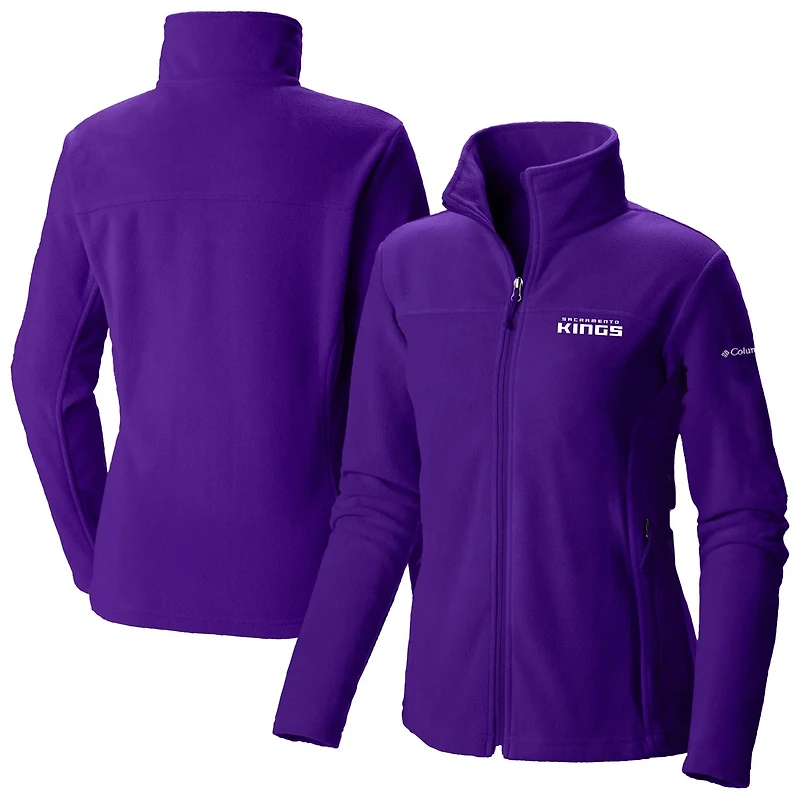 Columbia Sportswear Women's Sacramento Kings Give & Go II Fleece Full Zip Jacket