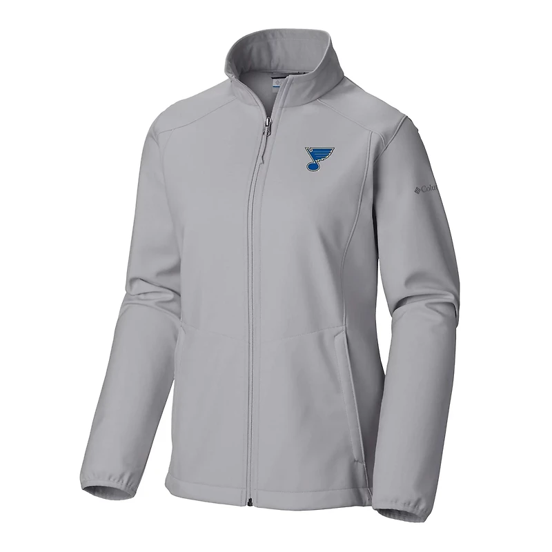 Columbia St Louis Blues Kruser Ridge II Shoftshell Full-Zip Jacket