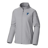 Columbia St Louis Blues Kruser Ridge II Shoftshell Full-Zip Jacket