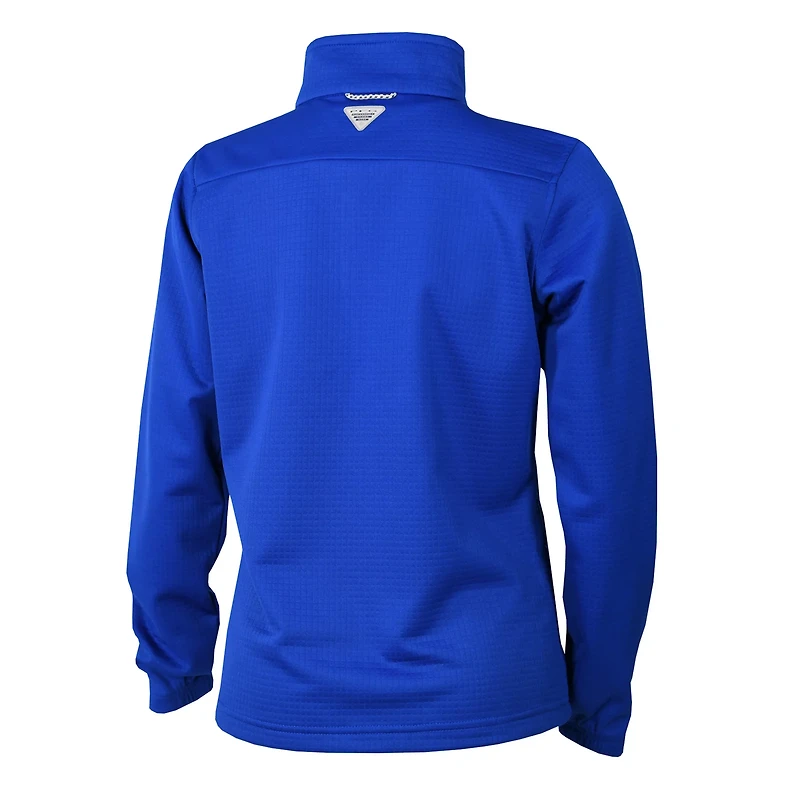 Columbia St Louis Blues Skiff Guide Fleece Omni-Shade Quarter-Zip Jacket