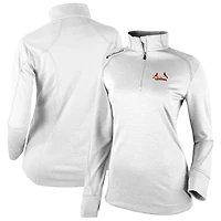 Columbia St Louis Cardinals Cooperstown Collection Shotgun 20 Omni-Wick Quarter-Zip Top