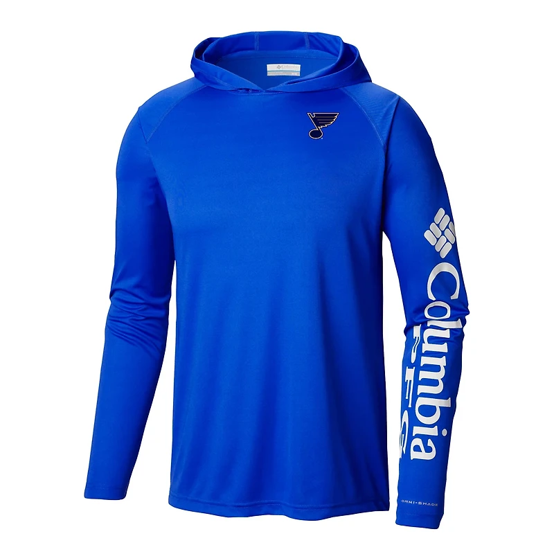 Columbia St Louis s Terminal Tackle Omni-Shade Raglan Pullover Hoodie