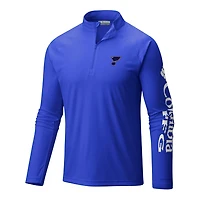 Columbia St Louis s Terminal Tackle Omni-Wick Raglan Quarter-Zip Top