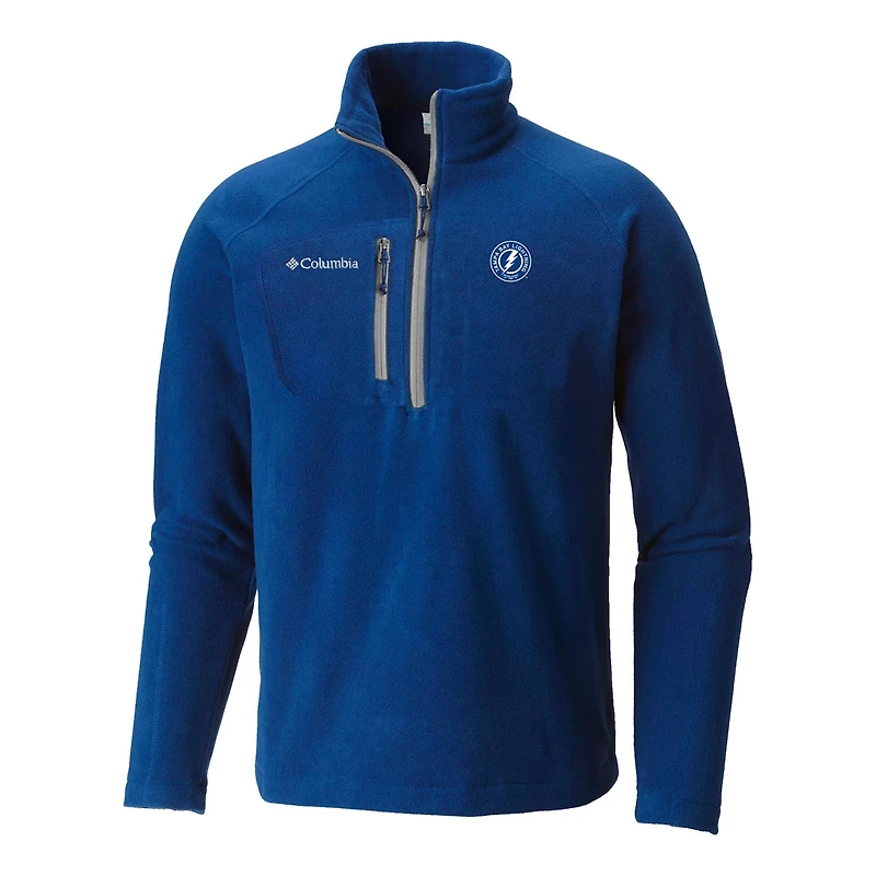 Columbia Tampa Bay Lightning Fast Trek III Raglan Half-Zip Fleece Jacket