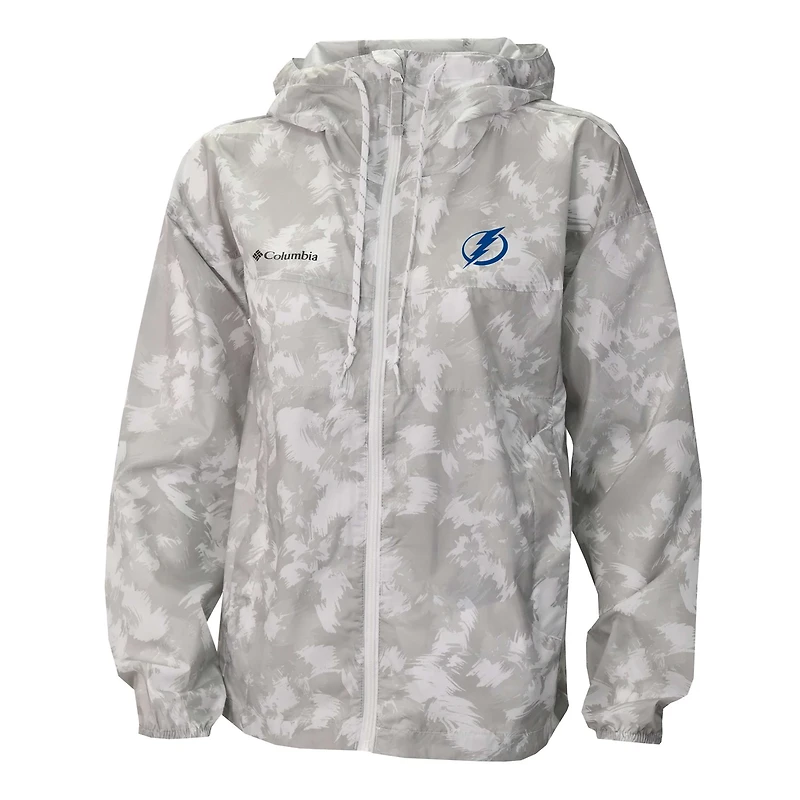 Columbia Tampa Bay Lightning Flash Challenger Omni-Shade Full-Zip Windbreaker Jacket
