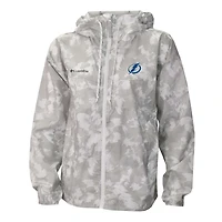 Columbia Tampa Bay Lightning Flash Challenger Omni-Shade Full-Zip Windbreaker Jacket