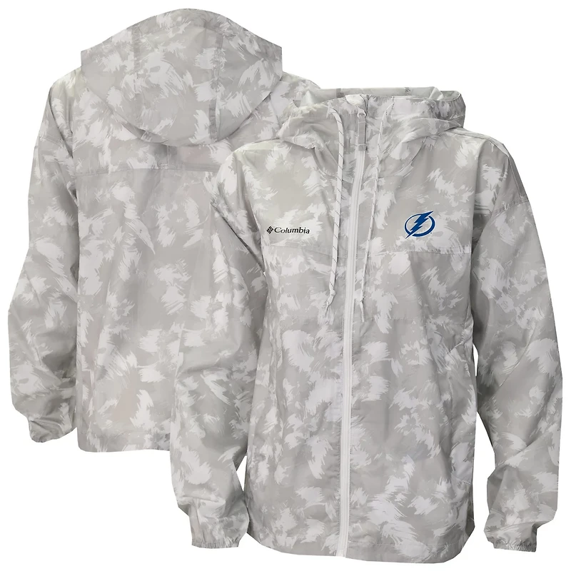 Columbia Tampa Bay Lightning Flash Challenger Omni-Shade Full-Zip Windbreaker Jacket