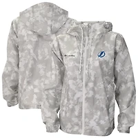 Columbia Tampa Bay Lightning Flash Challenger Omni-Shade Full-Zip Windbreaker Jacket