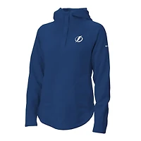 Columbia Tampa Bay Lightning Sweater Weather Quarter-Snap Hoodie