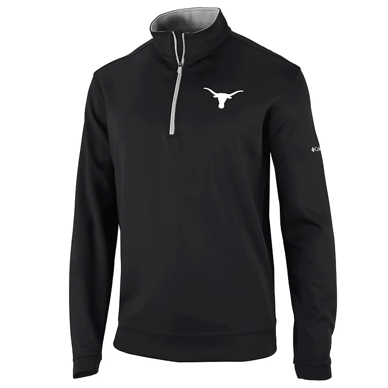 Columbia Texas Longhorns Omni-Wick Wickhams Hills Quarter-Zip Pullover Top