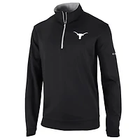 Columbia Texas Longhorns Omni-Wick Wickhams Hills Quarter-Zip Pullover Top