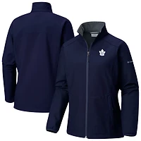 Columbia Toronto Maple Leafs Kruser Ridge II Shoftshell Full-Zip Jacket