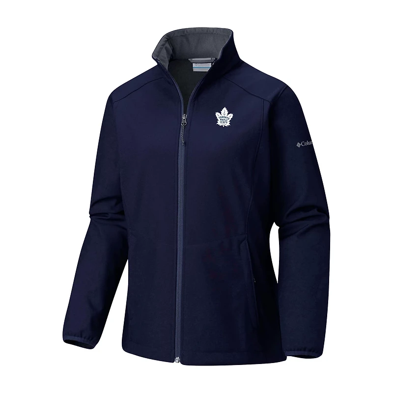 Columbia Toronto Maple Leafs Kruser Ridge II Shoftshell Full-Zip Jacket