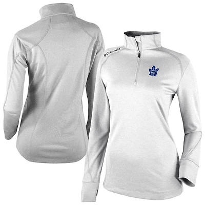 Columbia Toronto Maple Leafs Omni-Wick Shotgun 20 Quarter-Zip Pullover Top