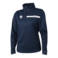 Columbia Toronto Maple Leafs Skiff Guide Fleece Omni-Shade Quarter-Zip Jacket