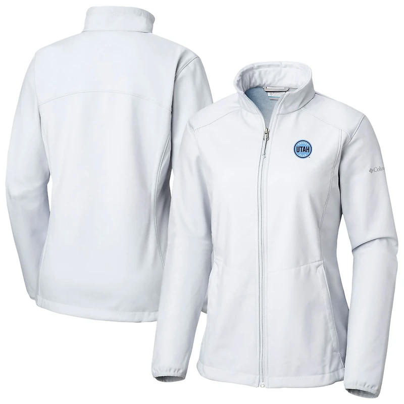 Columbia Utah Hockey Club Kruser Ridge II Shoftshell Full-Zip Jacket