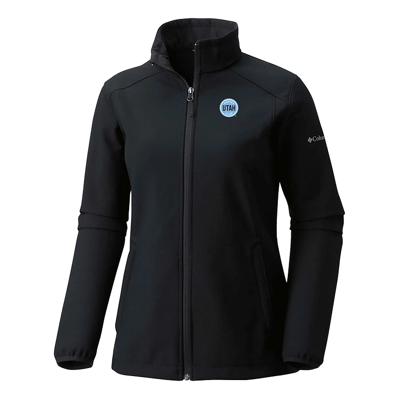 Columbia Utah Hockey Club Kruser Ridge III Omni-Shield Softshell Full-Zip Jacket