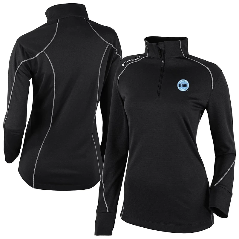 Columbia Utah Hockey Club Shotgun Omni-Wick 20 Raglan Quarter-Zip Top