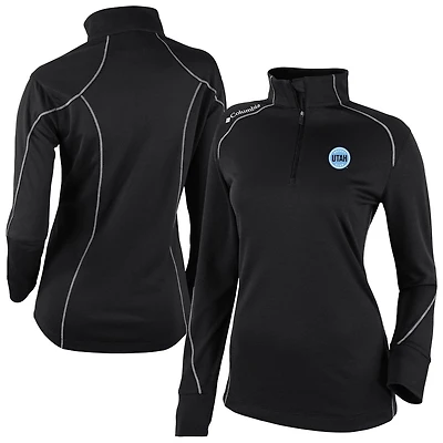 Columbia Utah Hockey Club Shotgun Omni-Wick 20 Raglan Quarter-Zip Top