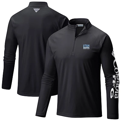 Columbia Utah Hockey Club Terminal Tackle Omni-Wick Raglan Quarter-Zip Top
