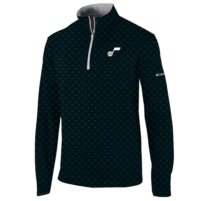 Columbia Utah Jazz Wickham Hills Omni-Wick Quarter-Zip Jacket