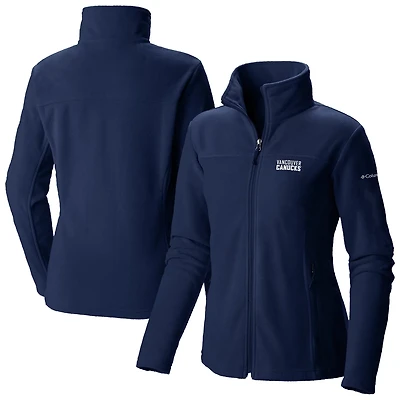Columbia Vancouver Canucks Give  Go II Fleece Full-Zip Jacket