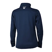 Columbia Vancouver Canucks Skiff Guide Fleece Omni-Shade Quarter-Zip Jacket